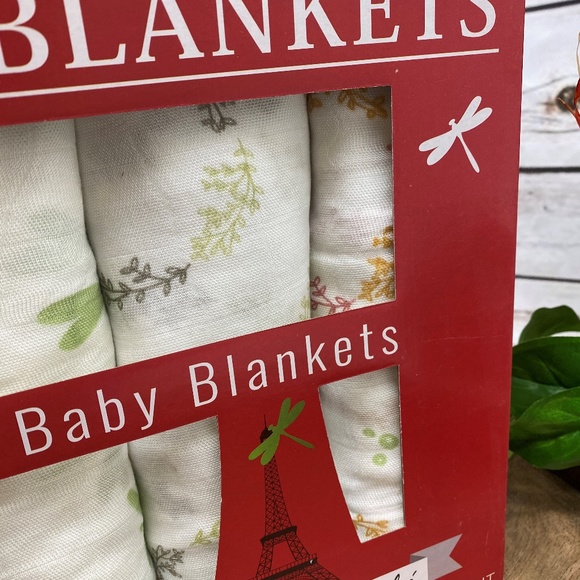 Baby Swaddle Blanket Bamboo Muslin Unisex Boy Girl - Picture 7 of 7